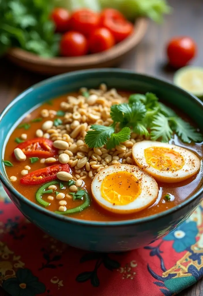 28 Creamy Ramen Noodle Recipes for Cozy Evenings 44 28 Creamy Ramen Noodle Recipes for Cozy Evenings - 8. Thai Peanut Ramen