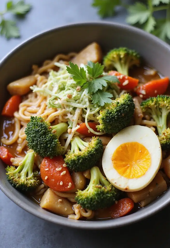 29 Broccoli Slaw Ramen Recipes with Crunch and Flavor 66 29 Broccoli Slaw Ramen Recipes with Crunch and Flavor - 14. Roasted Veggie Broccoli Slaw Ramen
