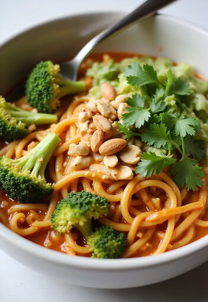 29 Broccoli Slaw Ramen Recipes with Crunch and Flavor 6 29 Broccoli Slaw Ramen Recipes with Crunch and Flavor - 2. Spicy Peanut Broccoli Slaw Ramen