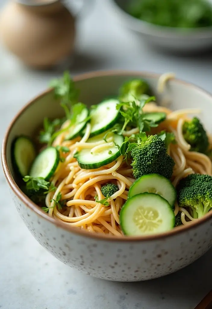 29 Broccoli Slaw Ramen Recipes with Crunch and Flavor 33 29 Broccoli Slaw Ramen Recipes with Crunch and Flavor - 7. Refreshing Cucumber Broccoli Slaw Ramen