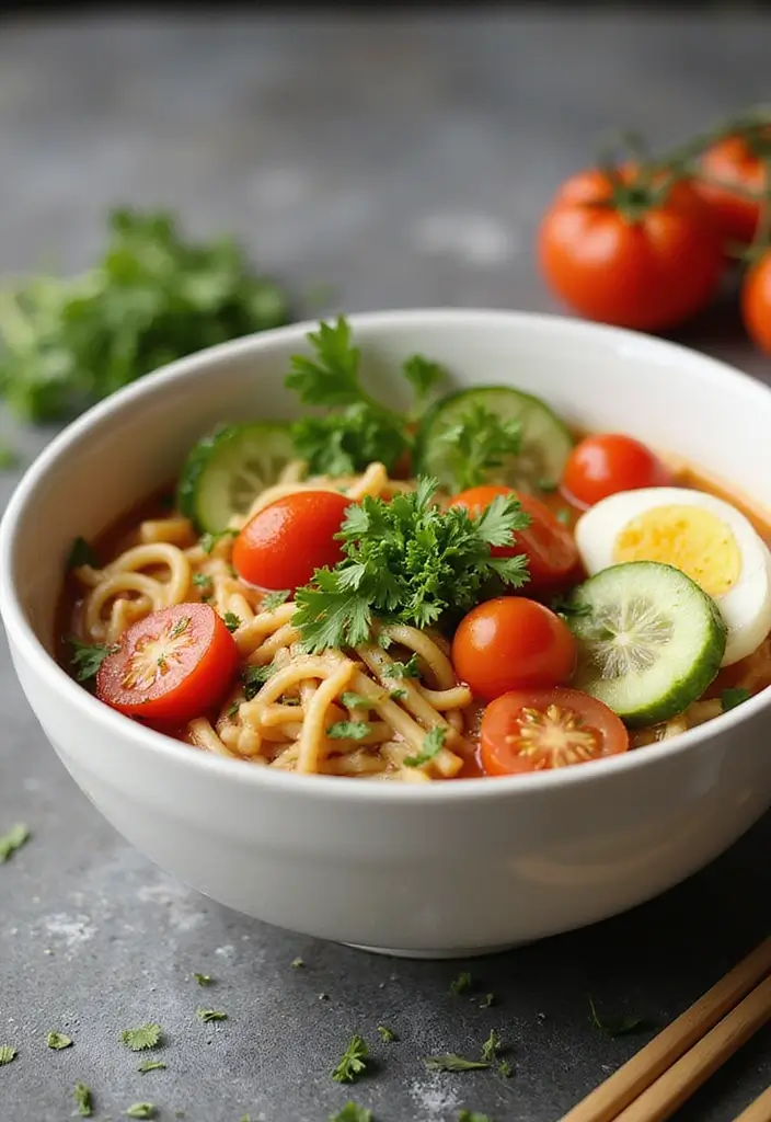 29 Lotus Foods Ramen Recipes You’ll Fall in Love With 54 29 Lotus Foods Ramen Recipes You’ll Fall in Love With - 14. Mediterranean Ramen
