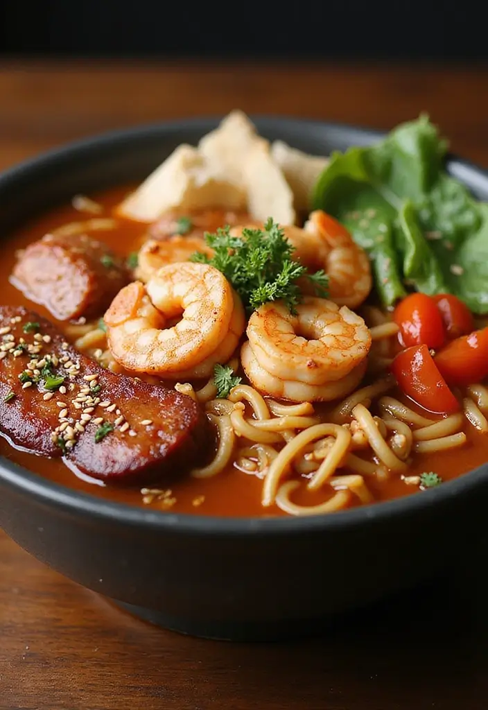 29 Shrimp and Sausage Ramen Recipes for Bold Flavor 48 29 Shrimp and Sausage Ramen Recipes for Bold Flavor - 10. Teriyaki Shrimp and Sausage Ramen