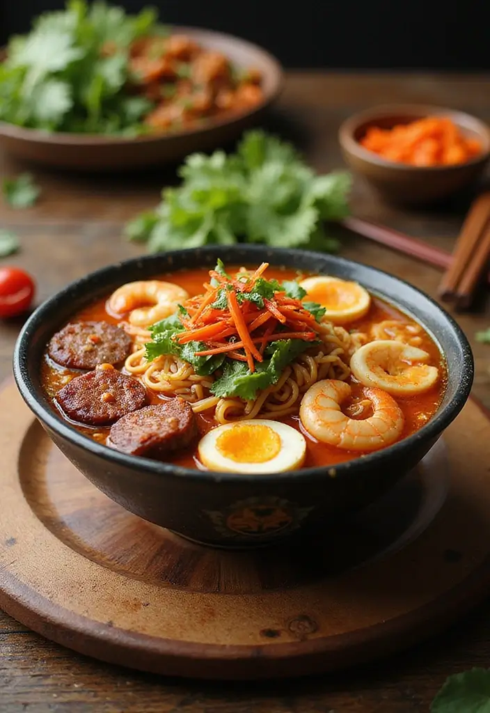 29 Shrimp and Sausage Ramen Recipes for Bold Flavor 86 29 Shrimp and Sausage Ramen Recipes for Bold Flavor - 16. Szechuan Shrimp and Sausage Ramen