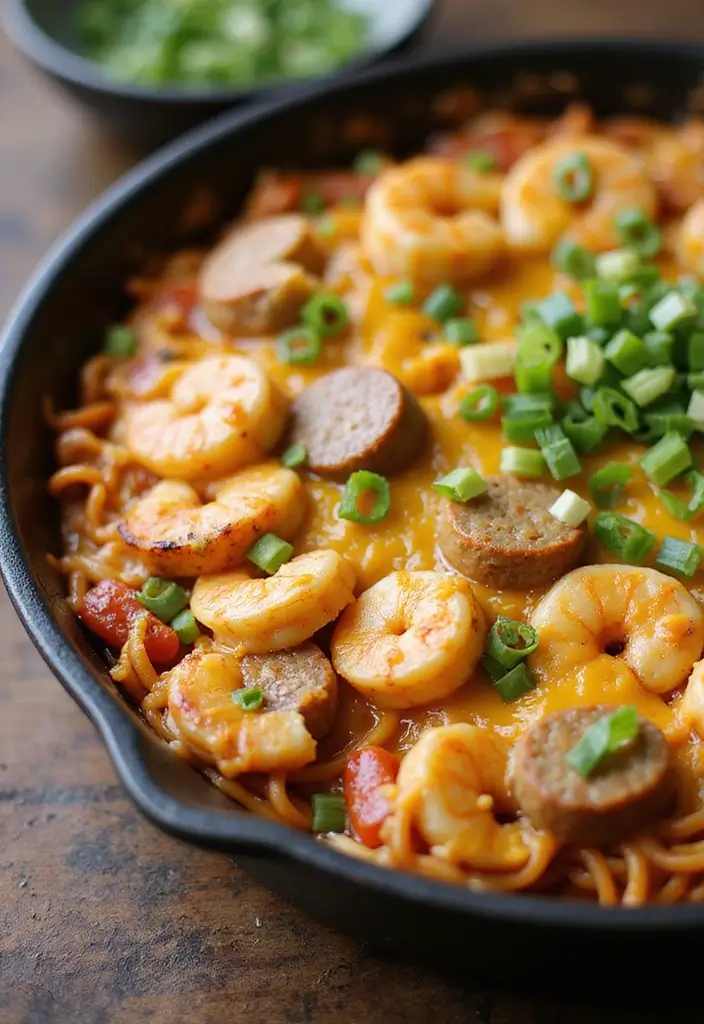 29 Shrimp and Sausage Ramen Recipes for Bold Flavor 89 29 Shrimp and Sausage Ramen Recipes for Bold Flavor - 17. Baked Shrimp and Sausage Ramen Casserole