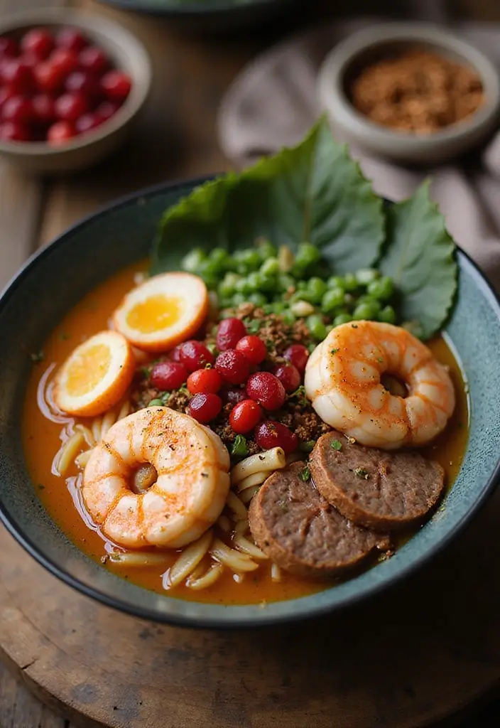 29 Shrimp and Sausage Ramen Recipes for Bold Flavor 122 29 Shrimp and Sausage Ramen Recipes for Bold Flavor - 22. Holiday Shrimp and Sausage Ramen