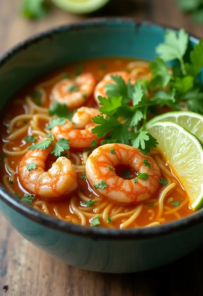 29 Shrimp and Sausage Ramen Recipes for Bold Flavor 141 29 Shrimp and Sausage Ramen Recipes for Bold Flavor - 25. Cilantro Lime Shrimp and Sausage Ramen
