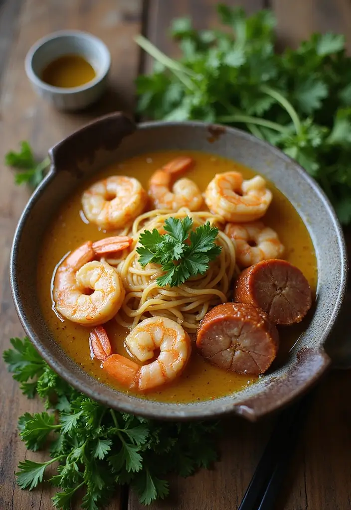29 Shrimp and Sausage Ramen Recipes for Bold Flavor 23 29 Shrimp and Sausage Ramen Recipes for Bold Flavor - 5. Garlic Butter Shrimp and Sausage Ramen