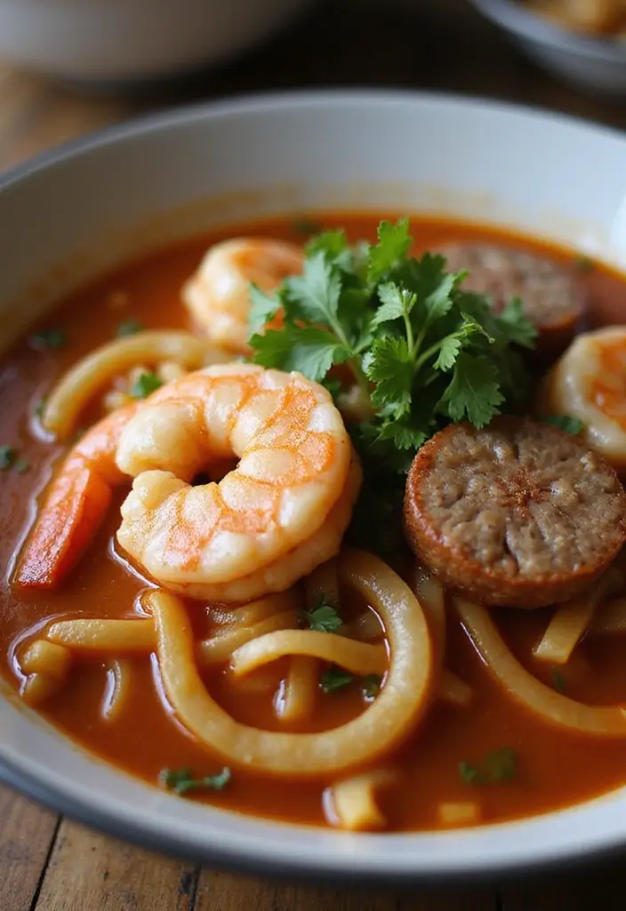 29 Shrimp and Sausage Ramen Recipes for Bold Flavor 45 29 Shrimp and Sausage Ramen Recipes for Bold Flavor - 9. Cajun Shrimp and Sausage Ramen