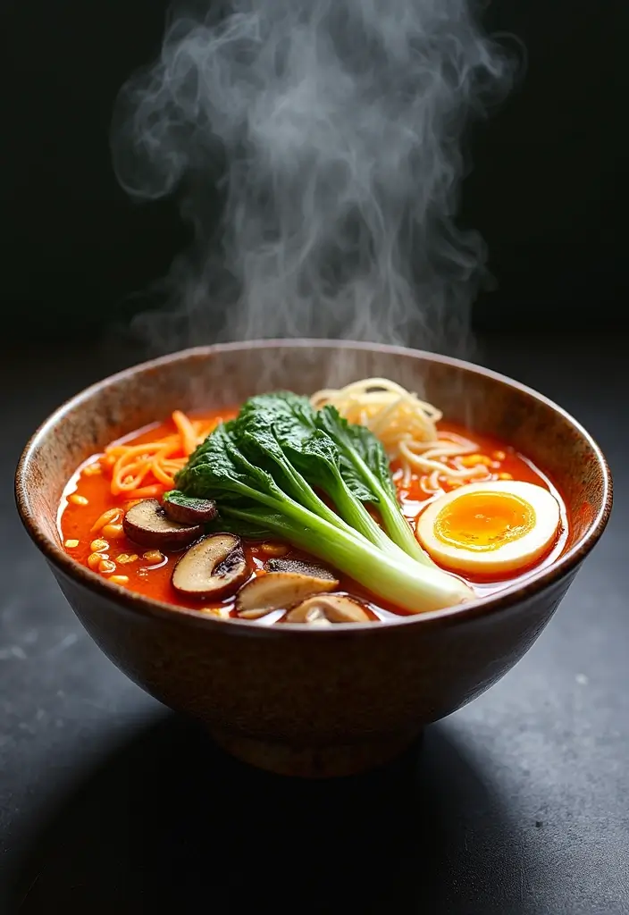 29 Vegetable Ramen Noodle Recipes Packed with Flavor 1 29 Vegetable Ramen Noodle Recipes Packed with Flavor - 1. Spicy Miso Vegetable Ramen