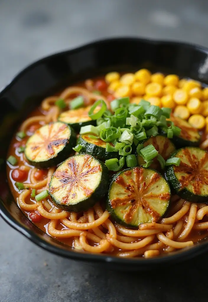 29 Vegetable Ramen Noodle Recipes Packed with Flavor 56 29 Vegetable Ramen Noodle Recipes Packed with Flavor - 10. BBQ Vegetable Ramen