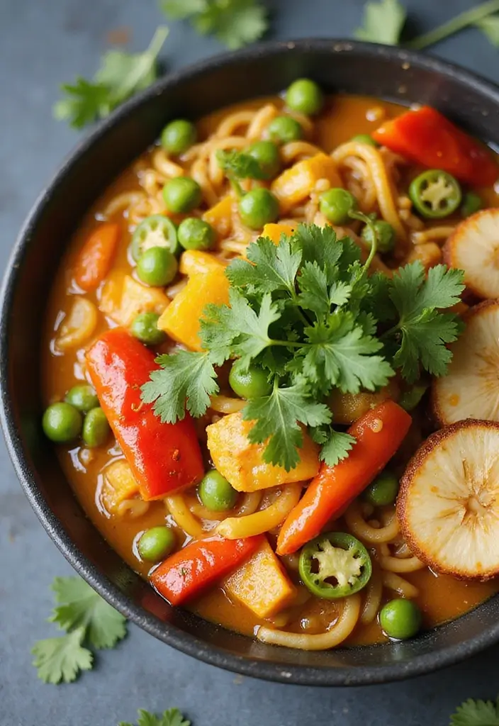 29 Vegetable Ramen Noodle Recipes Packed with Flavor 63 29 Vegetable Ramen Noodle Recipes Packed with Flavor - 11. Curry Coconut Vegetable Ramen