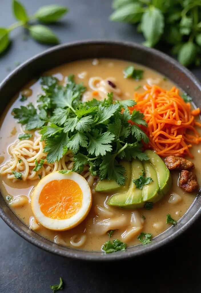 29 Vegetable Ramen Noodle Recipes Packed with Flavor 120 29 Vegetable Ramen Noodle Recipes Packed with Flavor - 20. Herb-Infused Vegetable Ramen