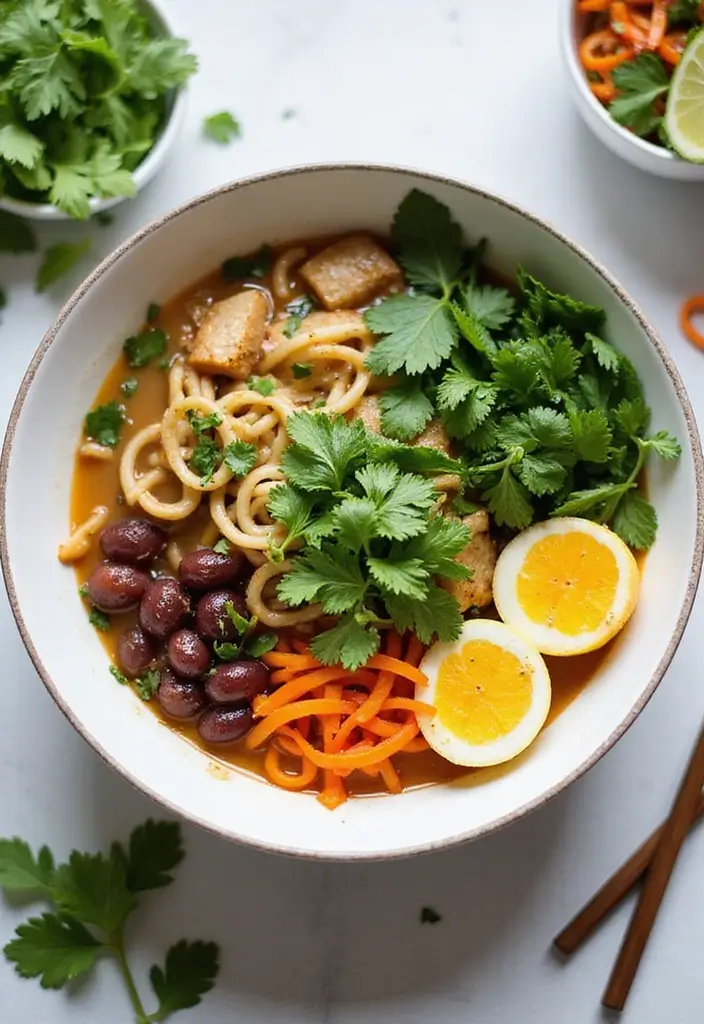 29 Vegetable Ramen Noodle Recipes Packed with Flavor 162 29 Vegetable Ramen Noodle Recipes Packed with Flavor - 28. Cilantro Mint Vegetable Ramen