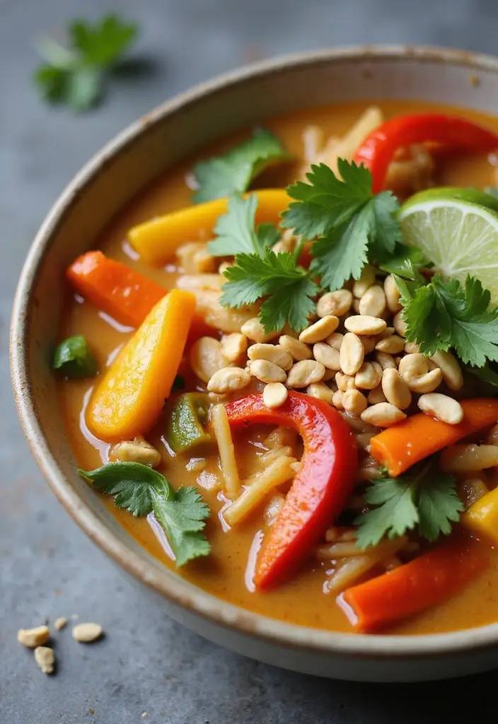 29 Vegetable Ramen Noodle Recipes Packed with Flavor 25 29 Vegetable Ramen Noodle Recipes Packed with Flavor - 5. Thai Peanut Vegetable Ramen