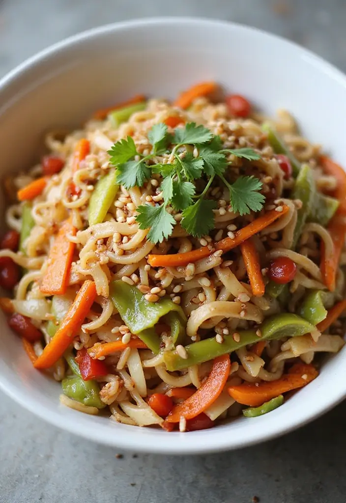 29 Vegetable Ramen Noodle Recipes Packed with Flavor 49 29 Vegetable Ramen Noodle Recipes Packed with Flavor - 9. Vegetable Ramen Salad