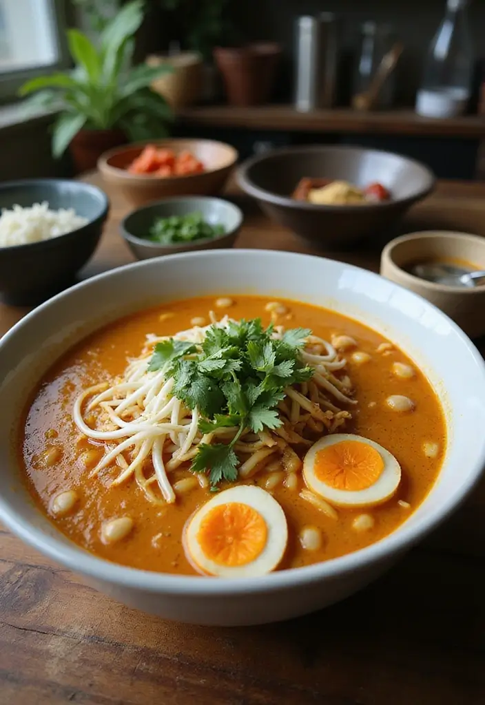 30 Best Instant Ramen Recipes You’ll Want Every Week - 19. Curry Laksa Ramen