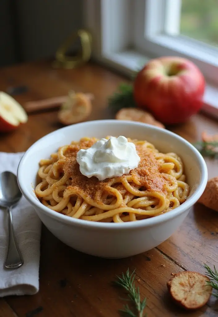 30 Best Instant Ramen Recipes You’ll Want Every Week - 24. Apple Cinnamon Ramen