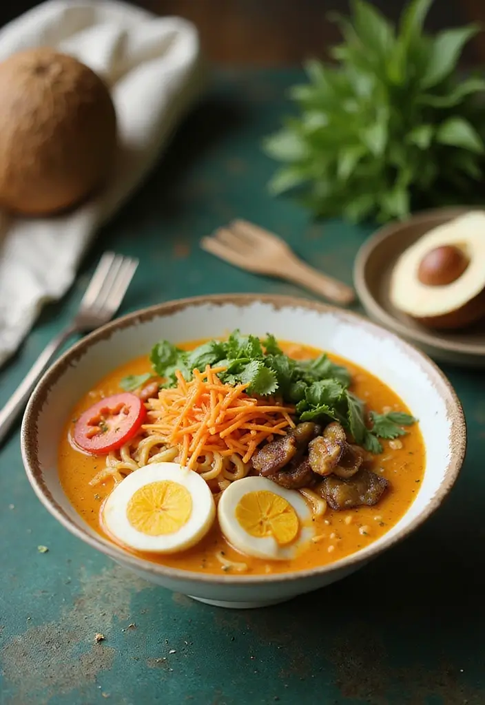 30 Best Instant Ramen Recipes You’ll Want Every Week - 4. Coconut Curry Ramen