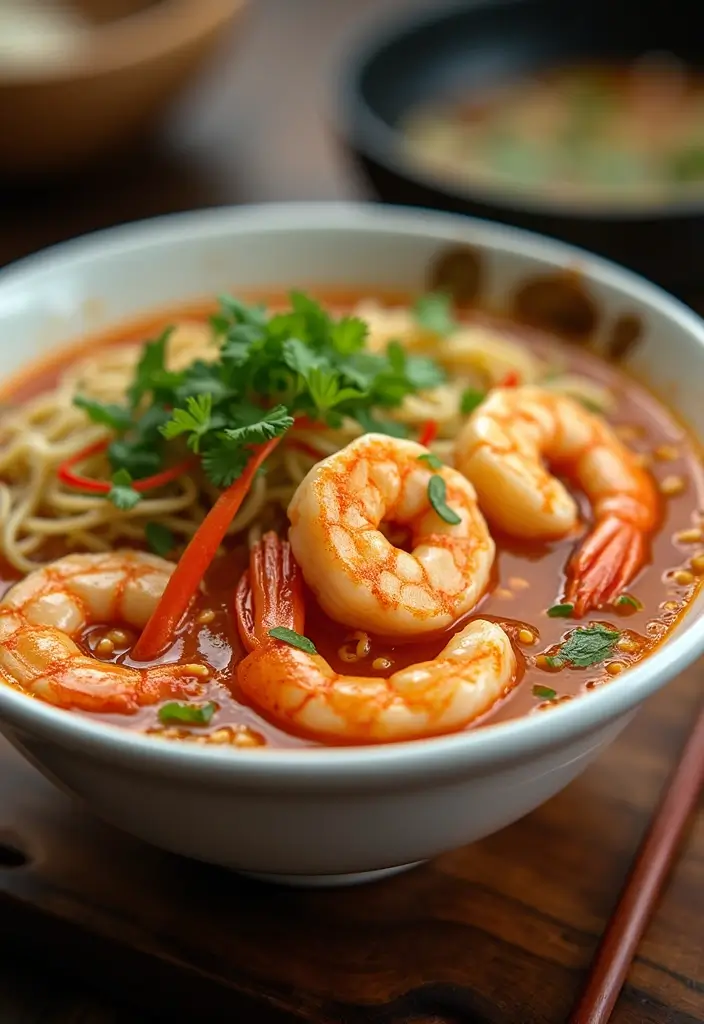 30+ College Ramen Recipes That Are Budget-Friendly and Fun 117 30+ College Ramen Recipes That Are Budget-Friendly and Fun - 21. Garlicky Shrimp Ramen