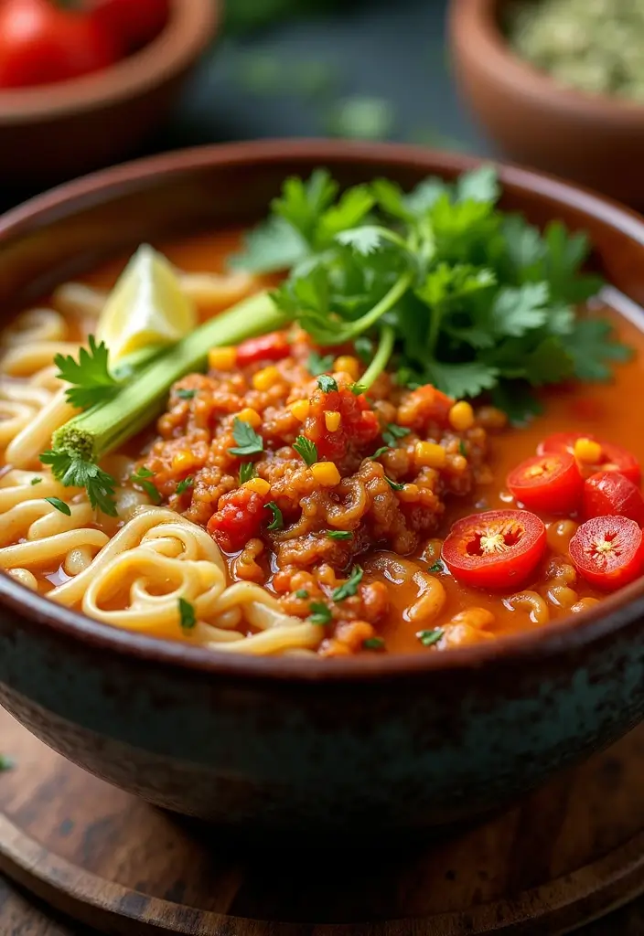 30+ College Ramen Recipes That Are Budget-Friendly and Fun 141 30+ College Ramen Recipes That Are Budget-Friendly and Fun - 25. Jambalaya Ramen