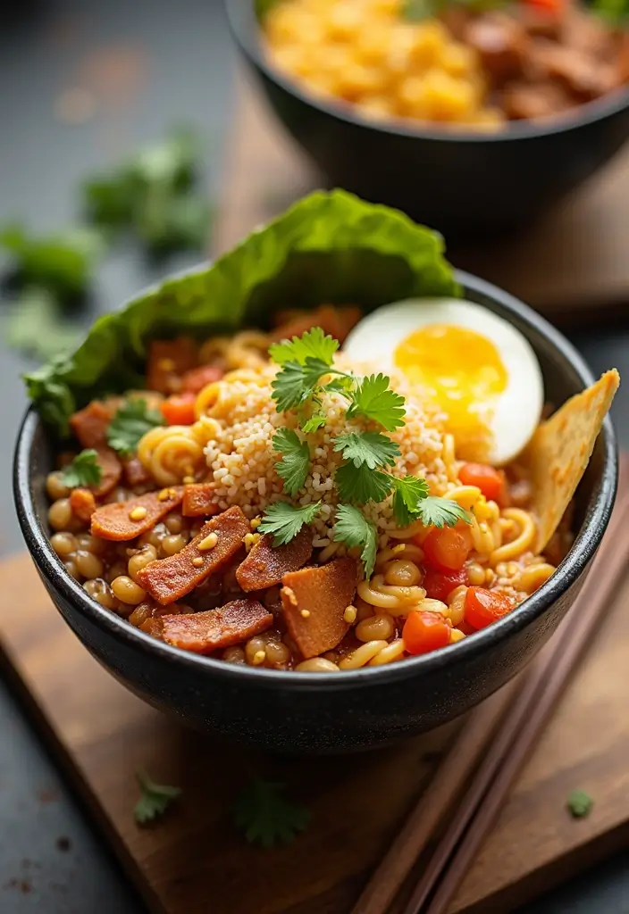30+ College Ramen Recipes That Are Budget-Friendly and Fun 25 30+ College Ramen Recipes That Are Budget-Friendly and Fun - 5. Taco Ramen