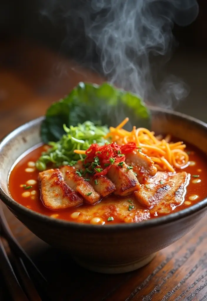30+ College Ramen Recipes That Are Budget-Friendly and Fun 39 30+ College Ramen Recipes That Are Budget-Friendly and Fun - 7. BBQ Chicken Ramen