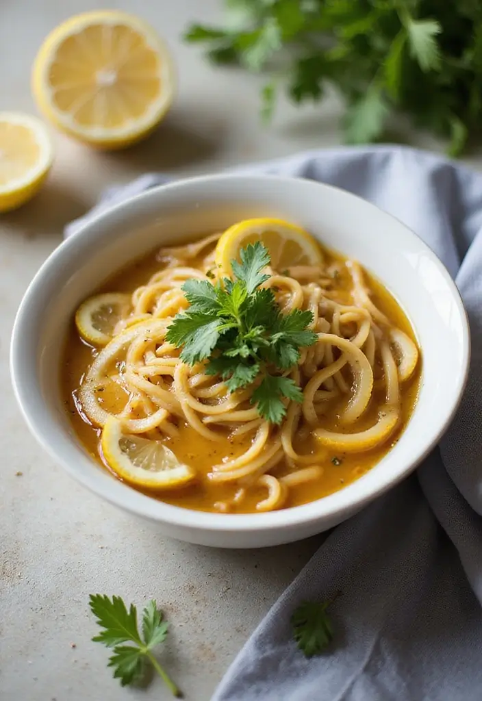 30+ College Ramen Recipes That Are Budget-Friendly and Fun 44 30+ College Ramen Recipes That Are Budget-Friendly and Fun - 8. Lemon Garlic Ramen