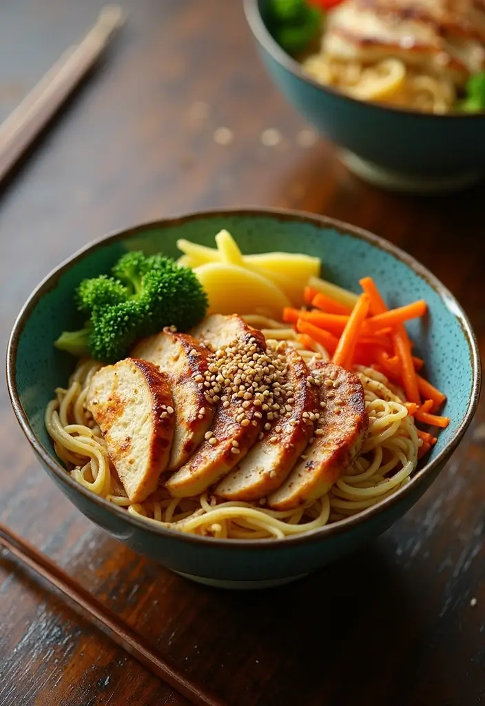 30+ Crunchy Ramen Noodle Salad Recipes with Asian Coleslaw Twist 79 30+ Crunchy Ramen Noodle Salad Recipes with Asian Coleslaw Twist - 15. Teriyaki Chicken Ramen Salad