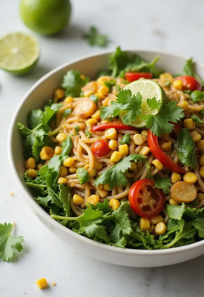 30+ Crunchy Ramen Noodle Salad Recipes with Asian Coleslaw Twist 116 30+ Crunchy Ramen Noodle Salad Recipes with Asian Coleslaw Twist - 22. Zesty Lime Ramen Salad
