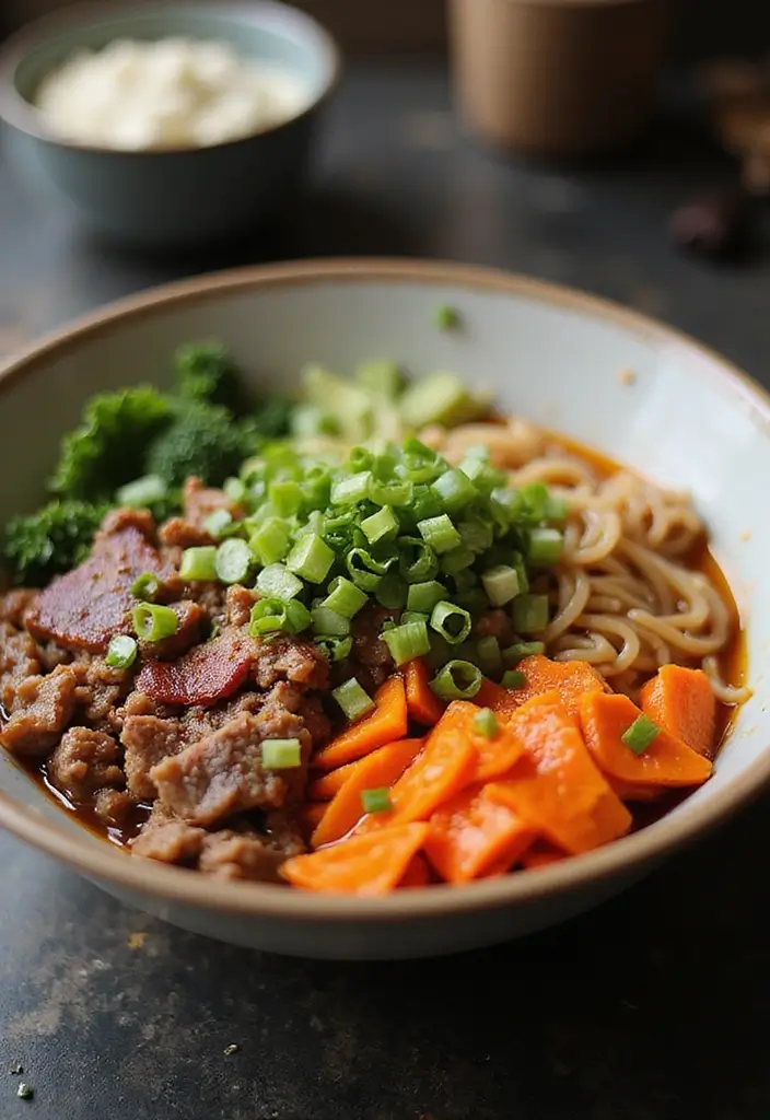30+ Crunchy Ramen Noodle Salad Recipes with Asian Coleslaw Twist 27 30+ Crunchy Ramen Noodle Salad Recipes with Asian Coleslaw Twist - 5. Korean BBQ Ramen Salad