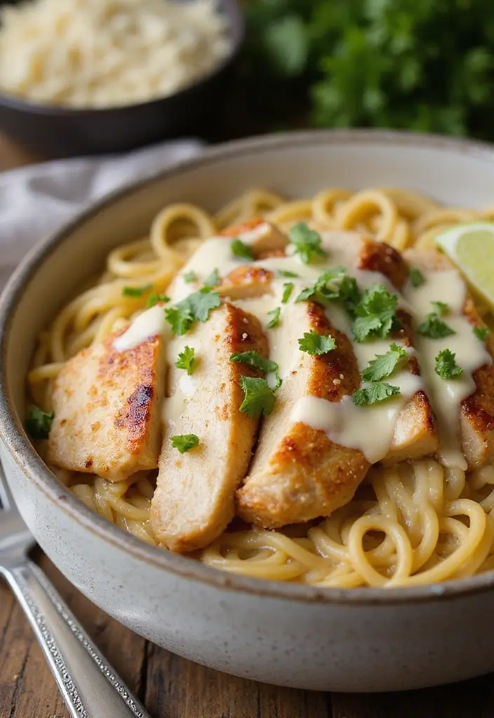 30+ Cup of Noodles Hacks and Ramen Recipes Worth Trying - 14. Chicken Alfredo Ramen