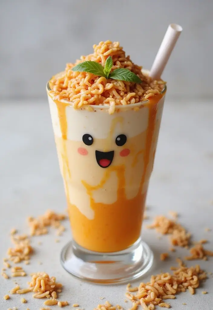 30+ Cup of Noodles Hacks and Ramen Recipes Worth Trying - 30. Ramen Smoothie