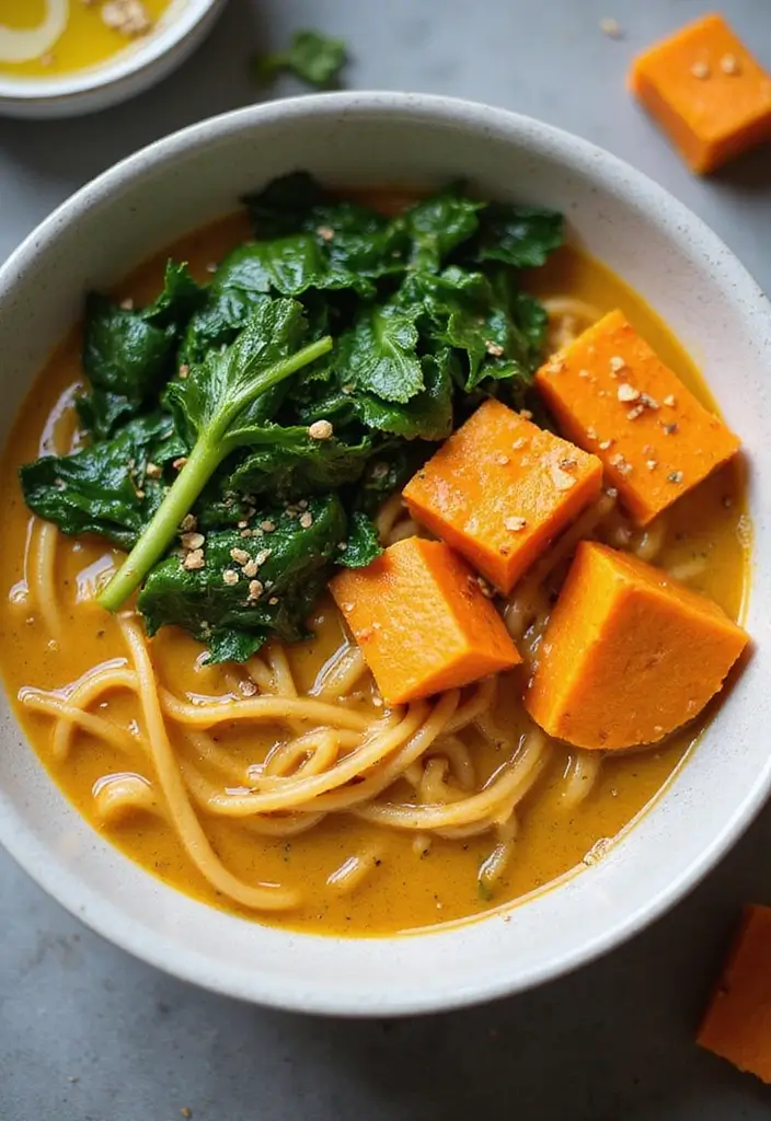 30+ Oodles of Noodles Ramen Recipes You’ll Want to Try Tonight 33 30+ Oodles of Noodles Ramen Recipes You’ll Want to Try Tonight - 7. Sweet Potato Ramen
