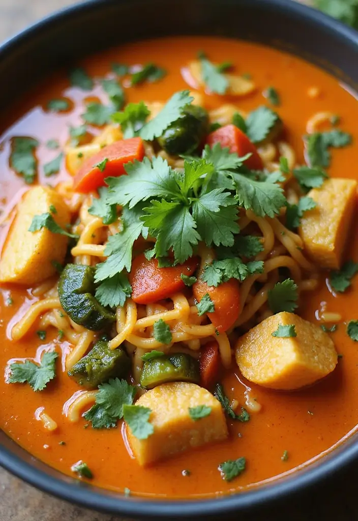 30 Ramen Casserole Recipes for Quick, Comforting Meals 130 30 Ramen Casserole Recipes for Quick, Comforting Meals - 22. Thai Red Curry Ramen Casserole