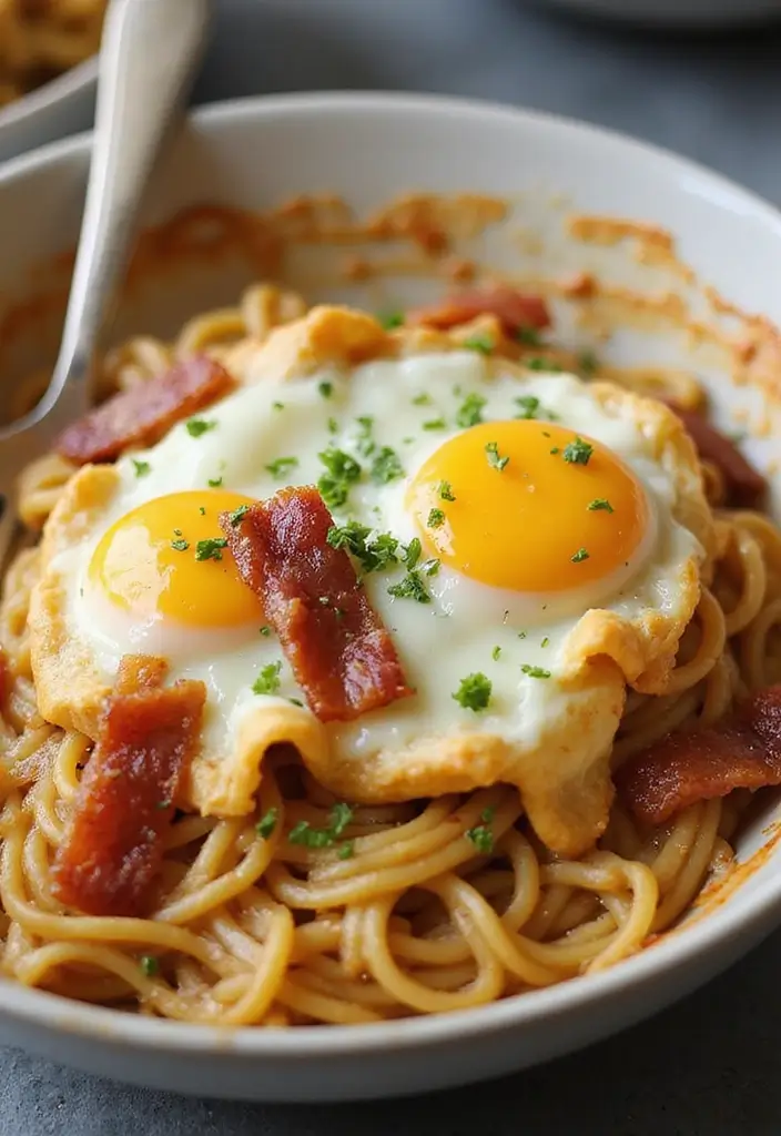 30 Ramen Casserole Recipes for Quick, Comforting Meals 57 30 Ramen Casserole Recipes for Quick, Comforting Meals - 9. Breakfast Ramen Casserole