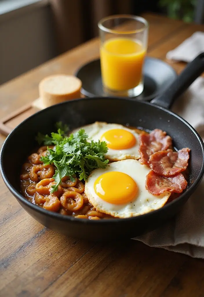 30+ Ramen Skillet Recipes for Quick Weeknight Dinners 74 30+ Ramen Skillet Recipes for Quick Weeknight Dinners - 16. Breakfast Ramen Skillet