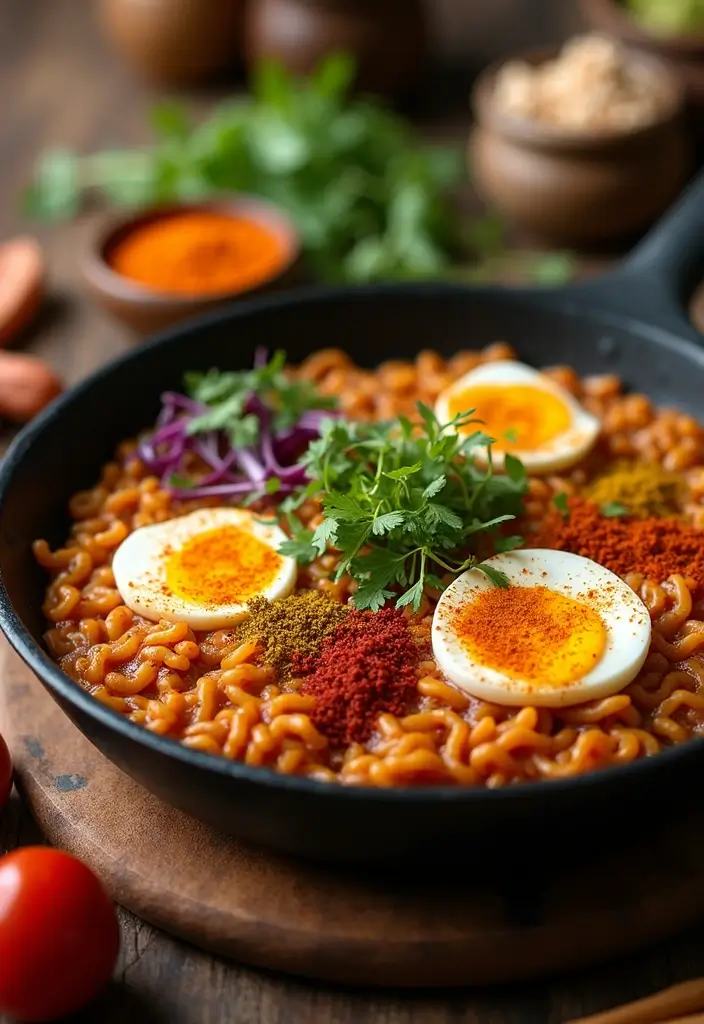 30+ Ramen Skillet Recipes for Quick Weeknight Dinners 115 30+ Ramen Skillet Recipes for Quick Weeknight Dinners - 23. Moroccan Spiced Ramen Skillet
