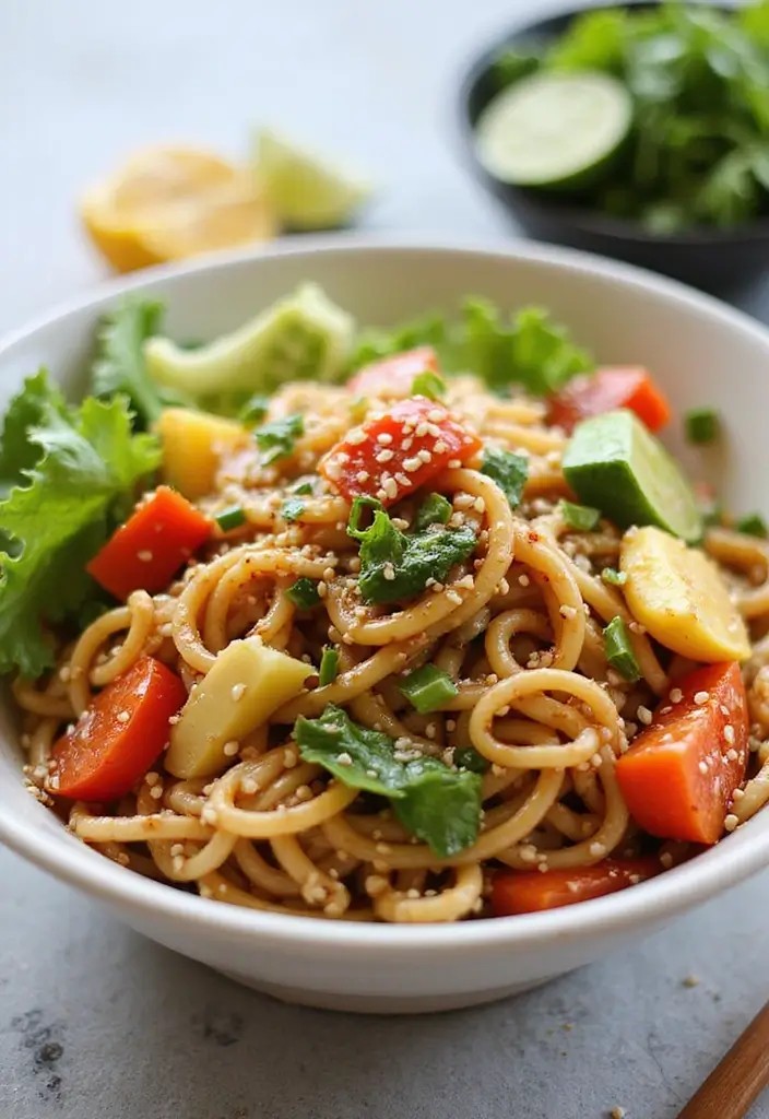 30 Ramen and Udon Noodle Recipes for Ultimate Comfort 51 30 Ramen and Udon Noodle Recipes for Ultimate Comfort - 11. Sesame Noodle Salad