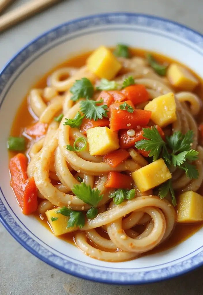 30 Ramen and Udon Noodle Recipes for Ultimate Comfort 56 30 Ramen and Udon Noodle Recipes for Ultimate Comfort - 12. Sweet and Sour Udon