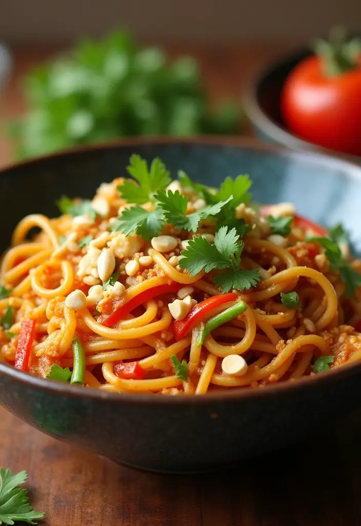 30 Ramen and Udon Noodle Recipes for Ultimate Comfort 8 30 Ramen and Udon Noodle Recipes for Ultimate Comfort - 2. Spicy Peanut Udon
