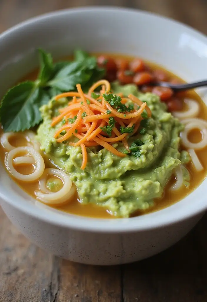30 Ramen and Udon Noodle Recipes for Ultimate Comfort 153 30 Ramen and Udon Noodle Recipes for Ultimate Comfort - 29. Creamy Avocado Udon
