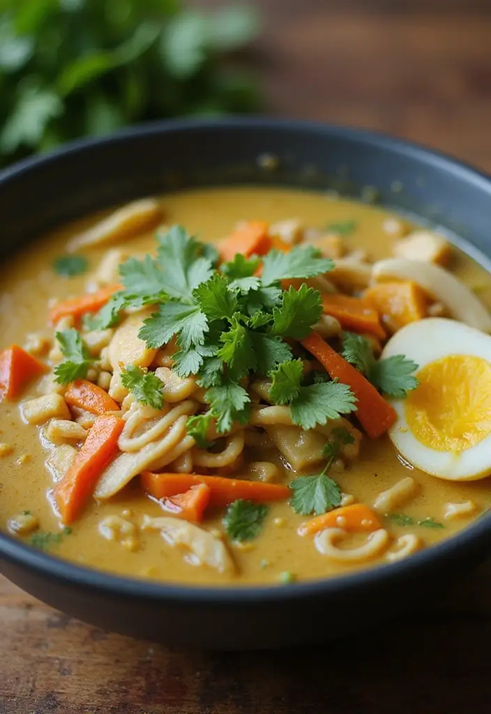 30 Ramen and Udon Noodle Recipes for Ultimate Comfort 26 30 Ramen and Udon Noodle Recipes for Ultimate Comfort - 6. Thai Green Curry Ramen