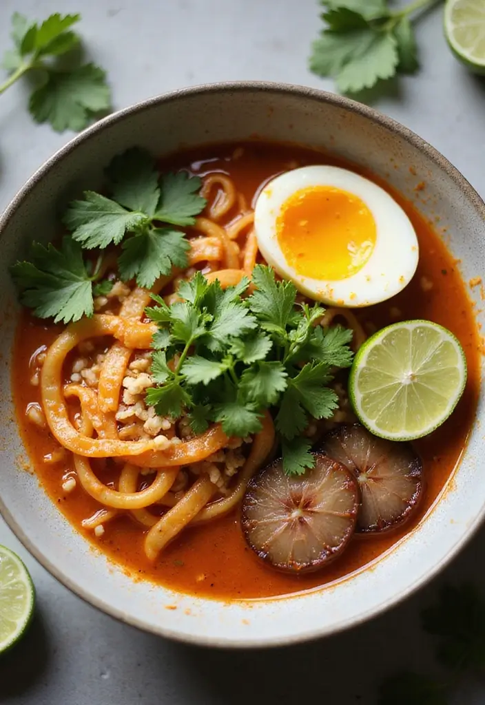 30+ Spicy Ramen Recipes with Egg That Bring the Heat 84 30+ Spicy Ramen Recipes with Egg That Bring the Heat - 16. Spicy Cilantro Lime Ramen