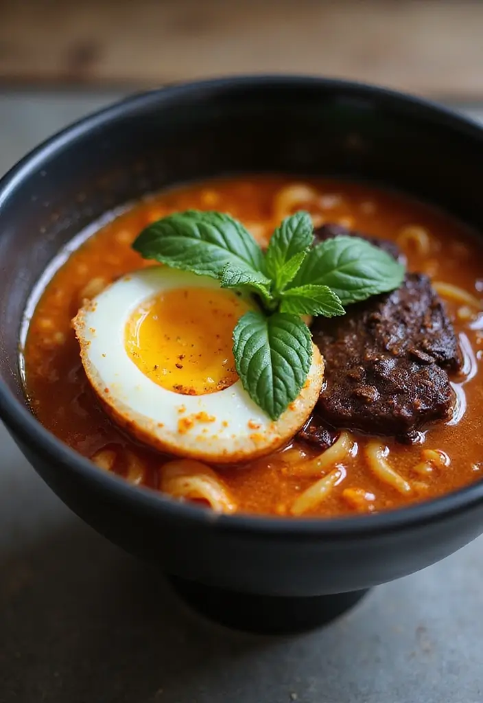 30+ Spicy Ramen Recipes with Egg That Bring the Heat 94 30+ Spicy Ramen Recipes with Egg That Bring the Heat - 18. Spicy Chocolate Ramen