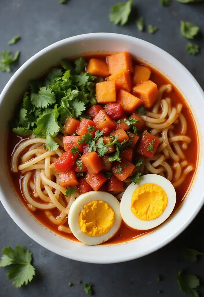 30+ Spicy Ramen Recipes with Egg That Bring the Heat 122 30+ Spicy Ramen Recipes with Egg That Bring the Heat - 22. Spicy Fruit Salsa Ramen