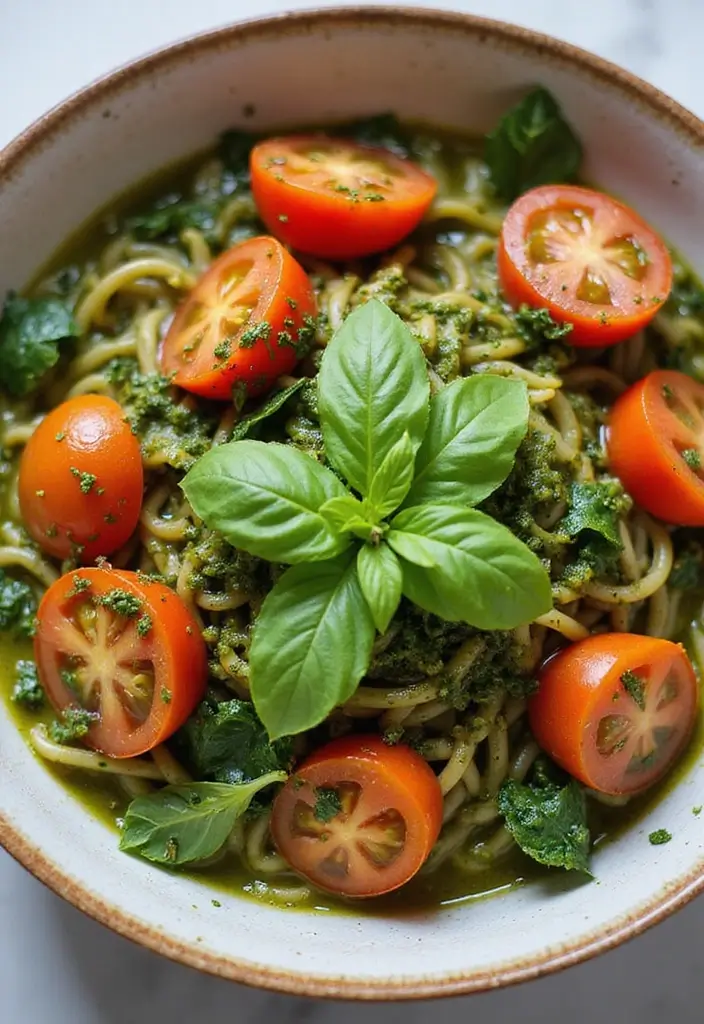 30+ Viral Ramen Noodle Recipes from TikTok to Try Now 68 30+ Viral Ramen Noodle Recipes from TikTok to Try Now - 14. Ramen Pesto Bowl