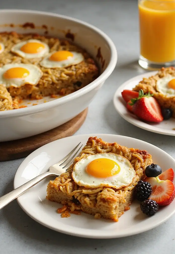 30+ Viral Ramen Noodle Recipes from TikTok to Try Now 138 30+ Viral Ramen Noodle Recipes from TikTok to Try Now - 26. Ramen and Egg Breakfast Bake