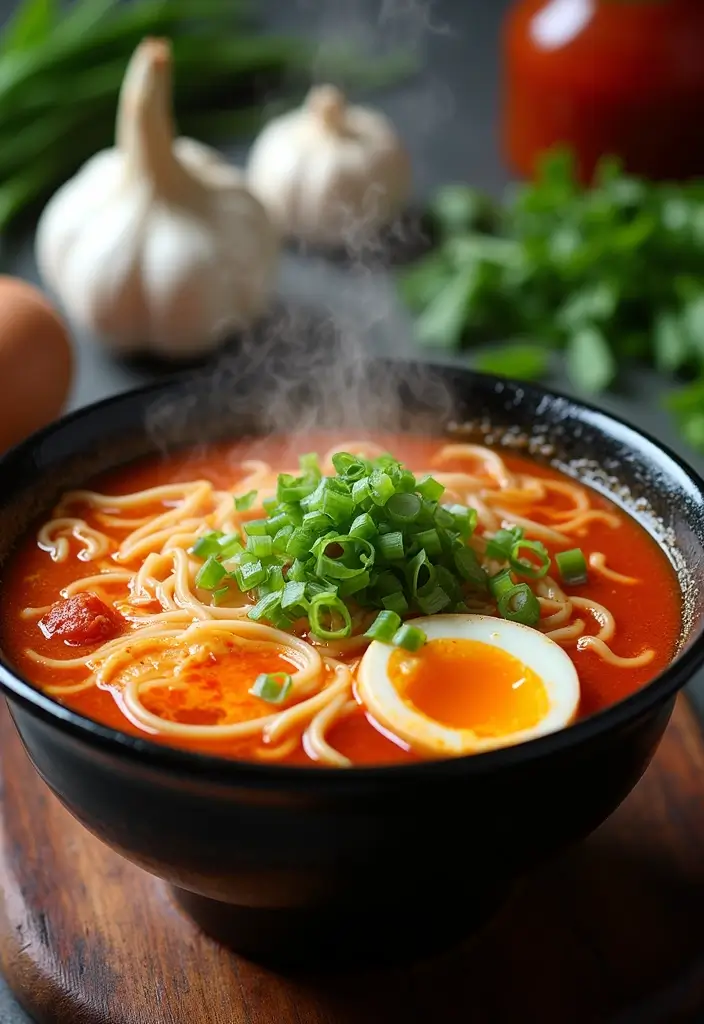 30+ Viral Ramen Noodle Recipes from TikTok to Try Now 9 30+ Viral Ramen Noodle Recipes from TikTok to Try Now - 3. Spicy Ramen Noodle Soup